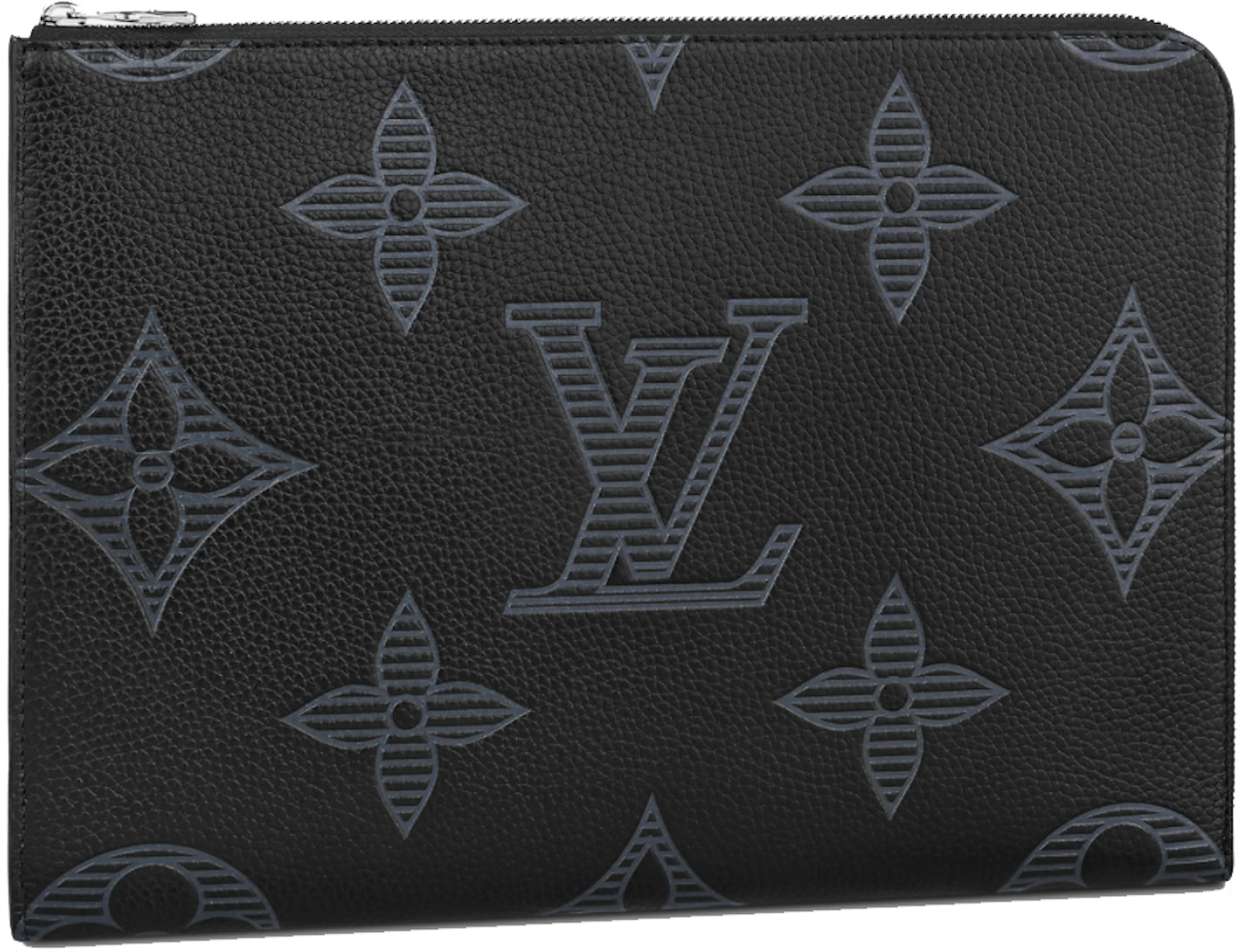 Louis Vuitton Pochette Jules PM Gray Men's Ladies Torillon Leather