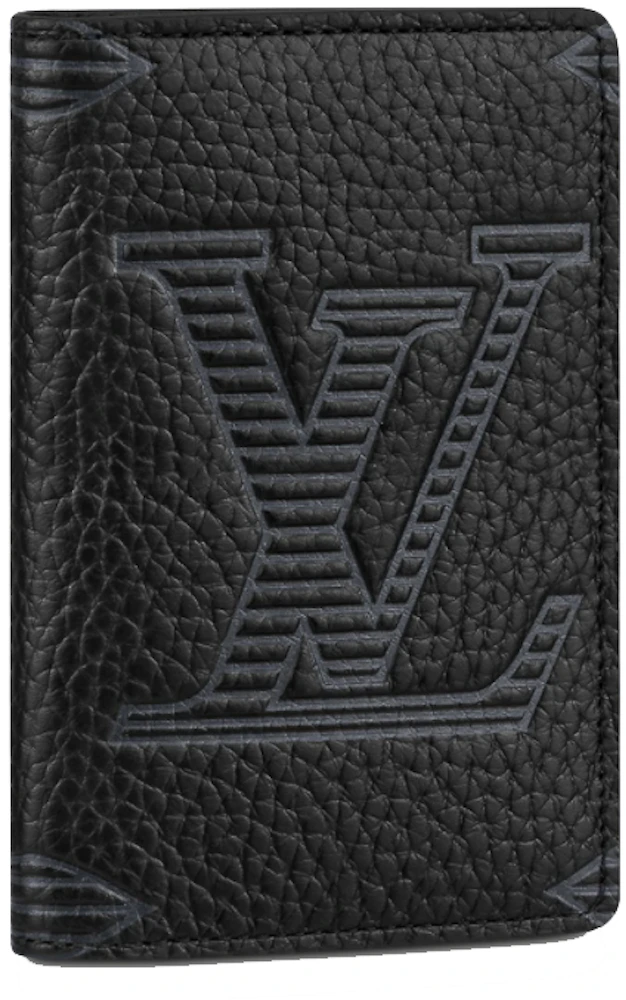 Louis Vuitton Taurillon Shadow Pouch Bag Charm and Key Holder in Taurillon  Leather with Silver-tone - US