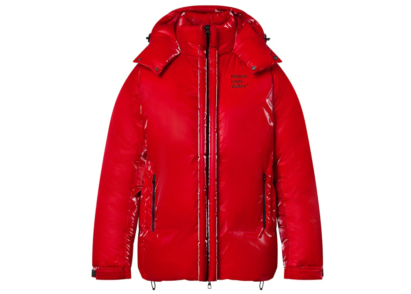 Louis Vuitton Technical Mirror Puffer Jacket Red Men's - FW21 - US