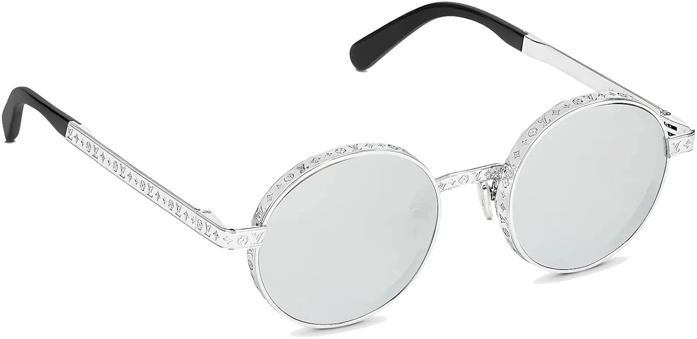 New Louis Vuitton My LV Chain Round Sunglasses Gold Case