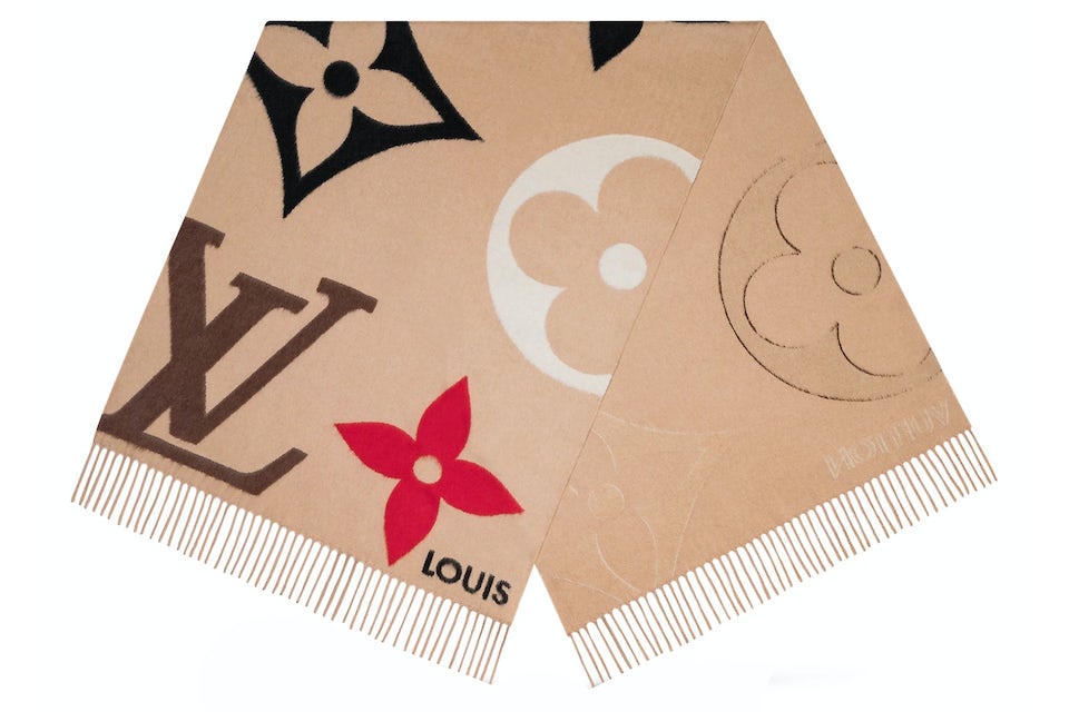 Louis Vuitton The Ultimate Scarf Beige in Cashmere/Wool - US