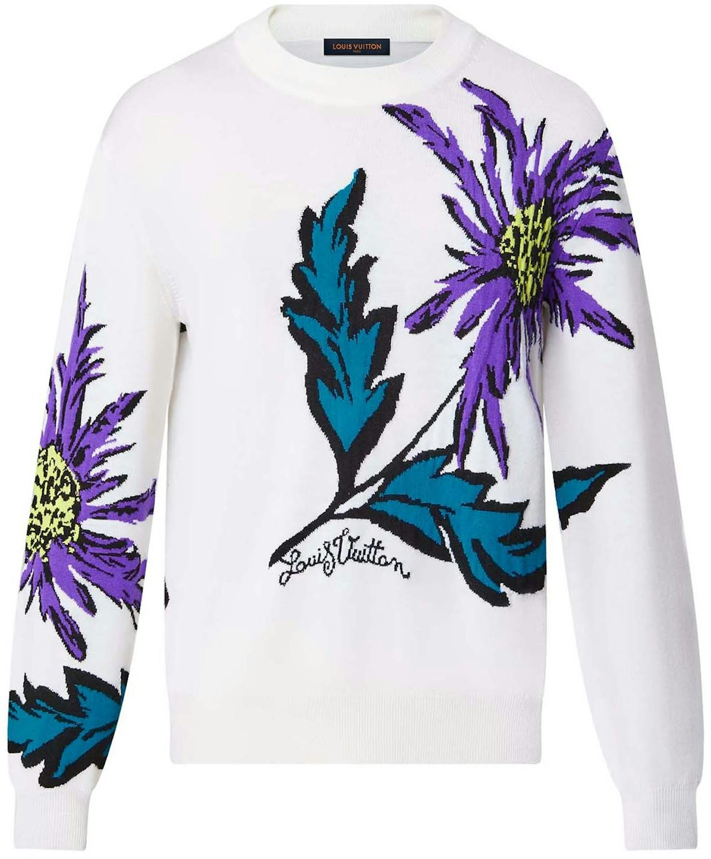 Louis Vuitton, Sweaters, Louis Vuitton Mens Monogram Bandana Crewneck  Sweater