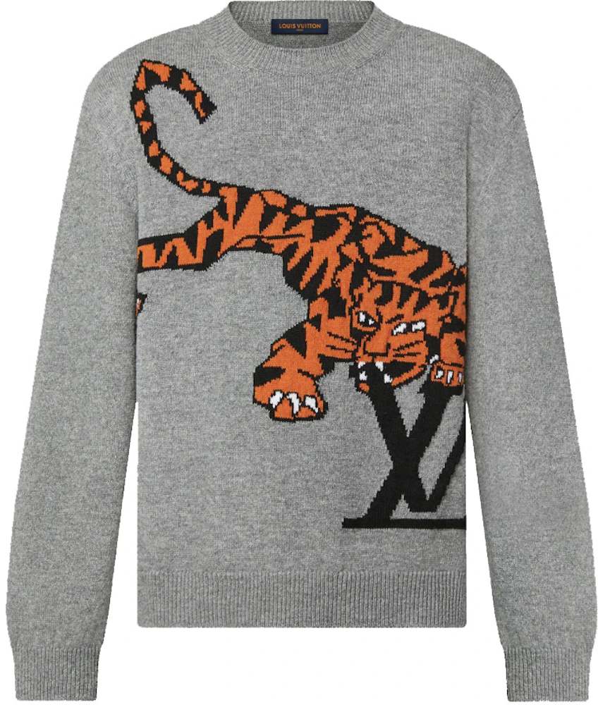 Louis Vuitton Tiger Intarsia Pullover - AW.
