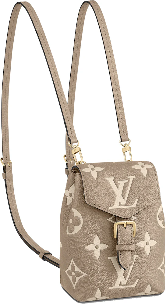 Sorbonne backpack leather backpack Louis Vuitton Beige in Leather