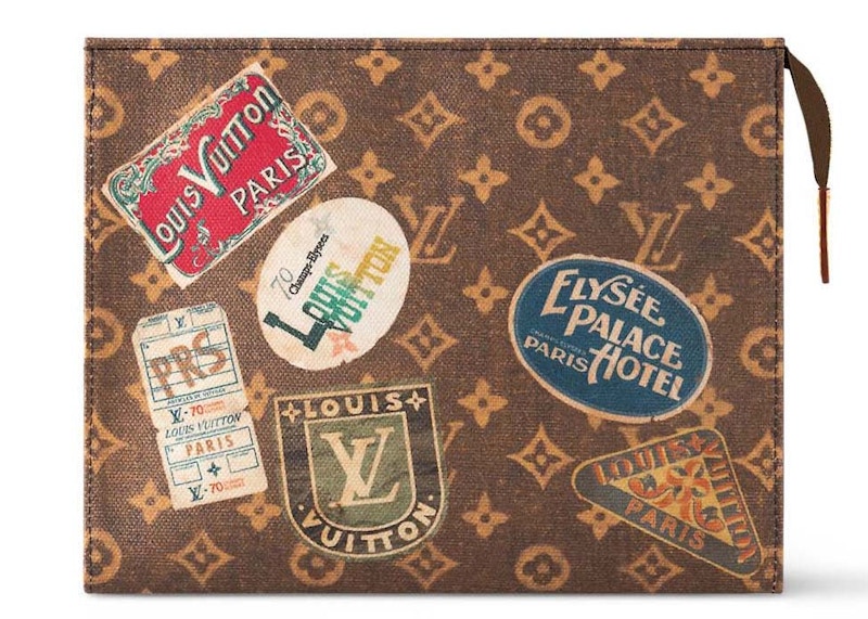 Pre-owned Louis Vuitton Women's Toilet Pouch In Monogram