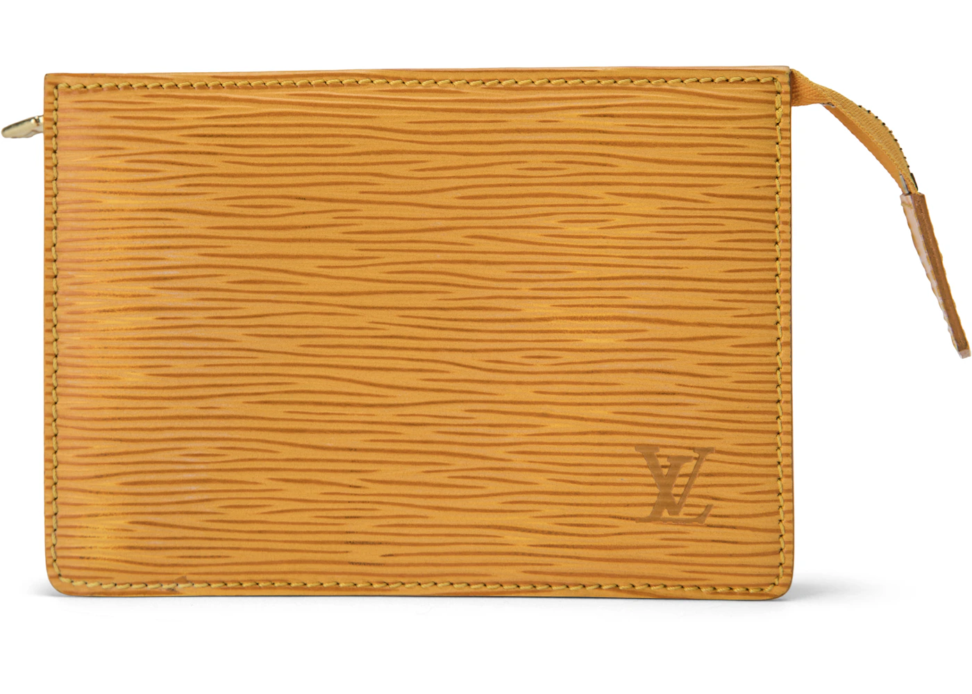Louis Vuitton Toiletry Pouch Epi 15 Yellow in Epi Leather with