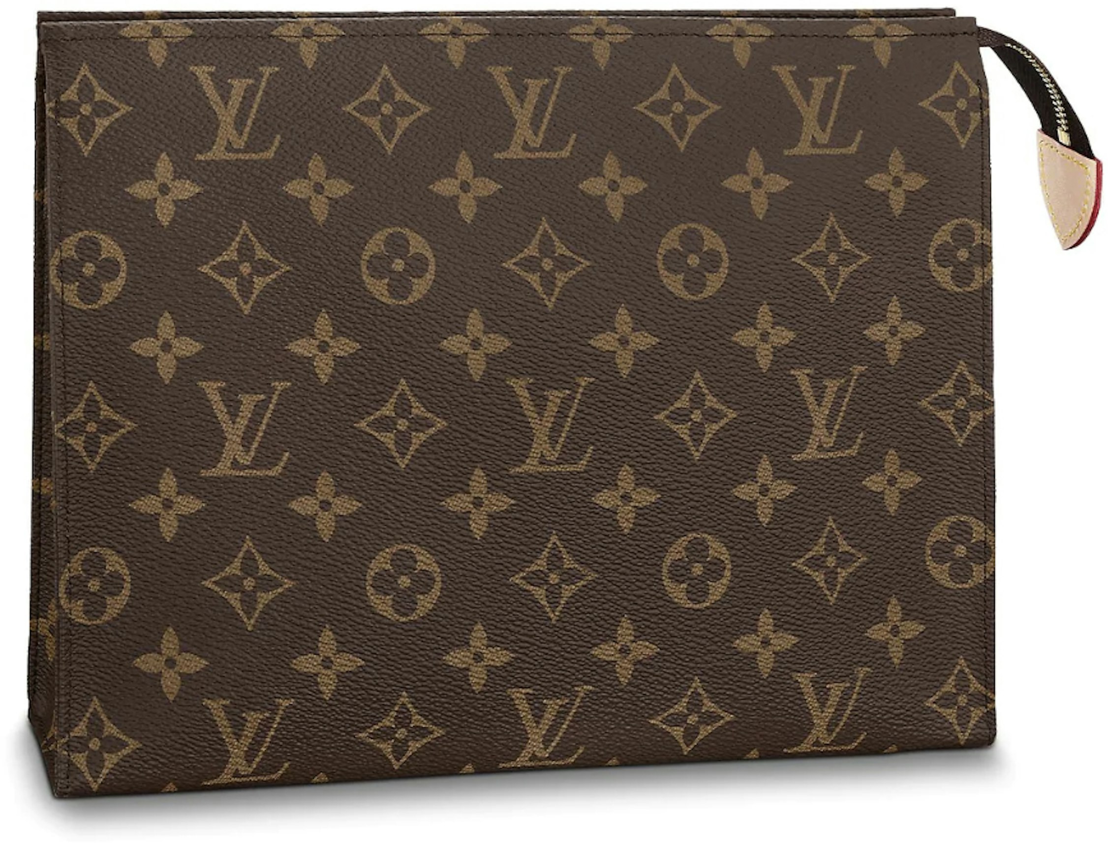 ribben Blinke udvande Louis Vuitton Toiletry Pouch 26 Monogram Brown in Coated Canvas with  Gold-Tone - US