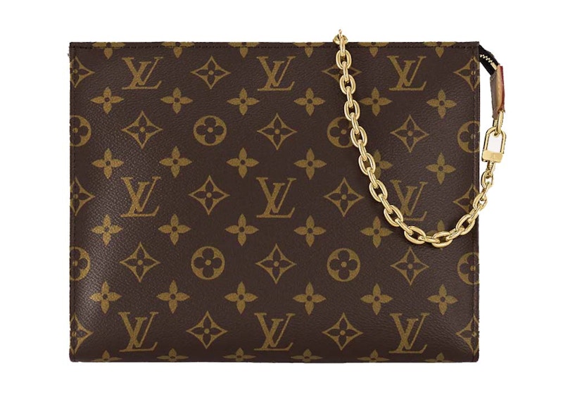 Louis Vuitton Toiletry Pouch On Chain Monogram in Coated Canvas