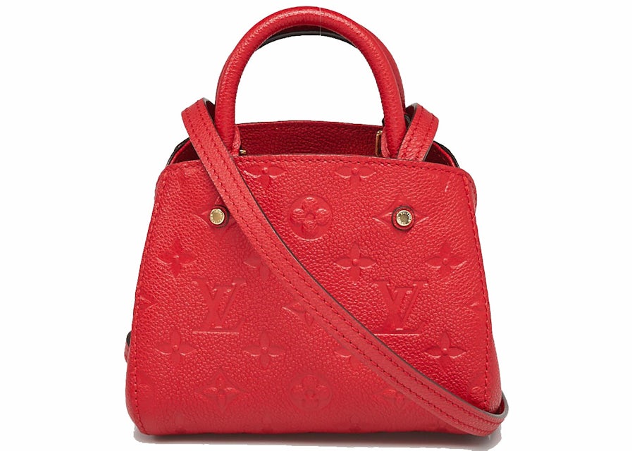 Louis Vuitton Montaigne Marine Rouge - For Sale on 1stDibs