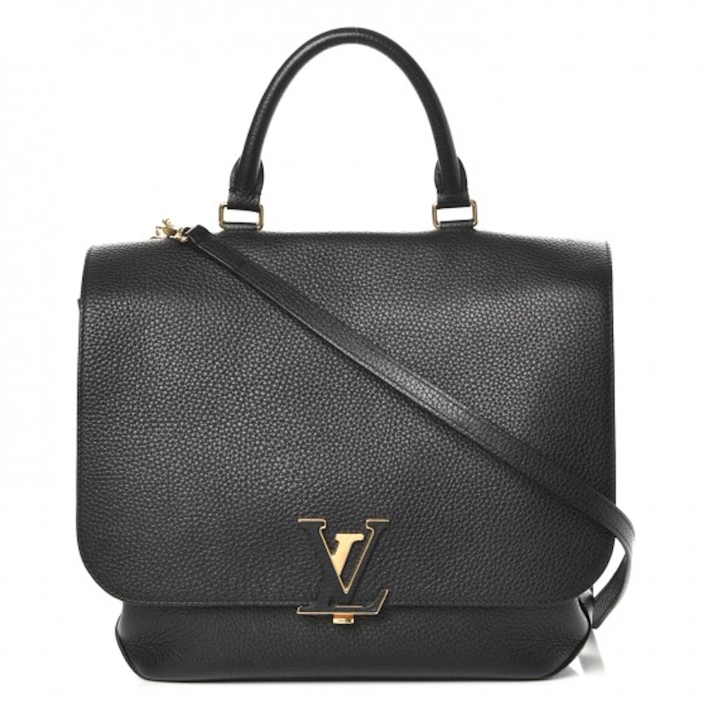 Sommetider brugervejledning vulgaritet Louis Vuitton Top Handle Volta Taurillon Noir Black With Strap in Calfskin  with Gold-tone - US