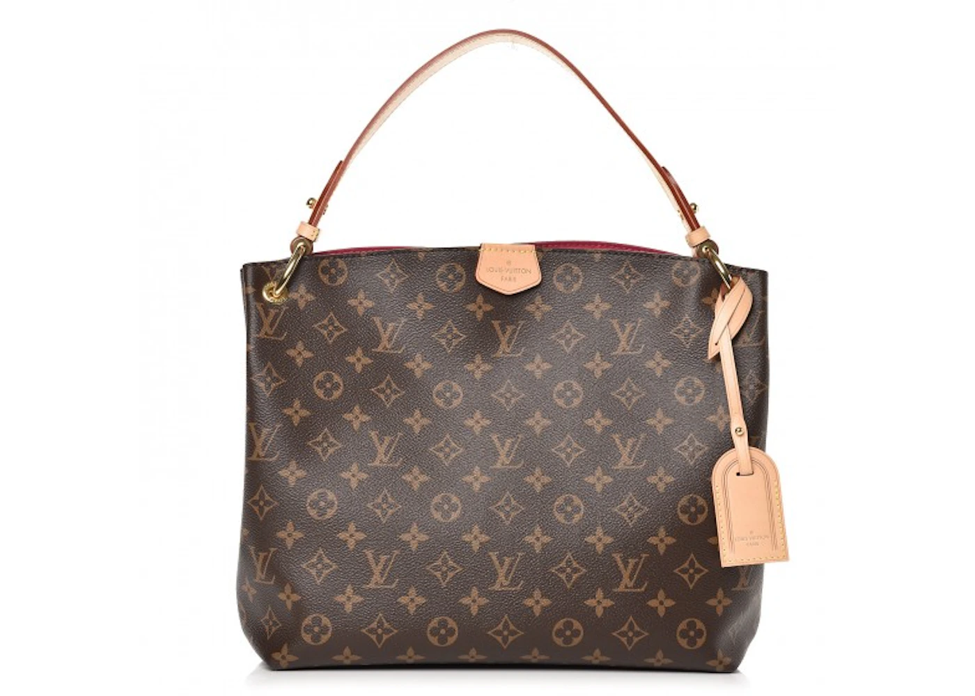 Louis Vuitton Graceful Monogram (With Accessories) PM Pivoine in  Vachetta/Coated Canvas with Brass - GB
