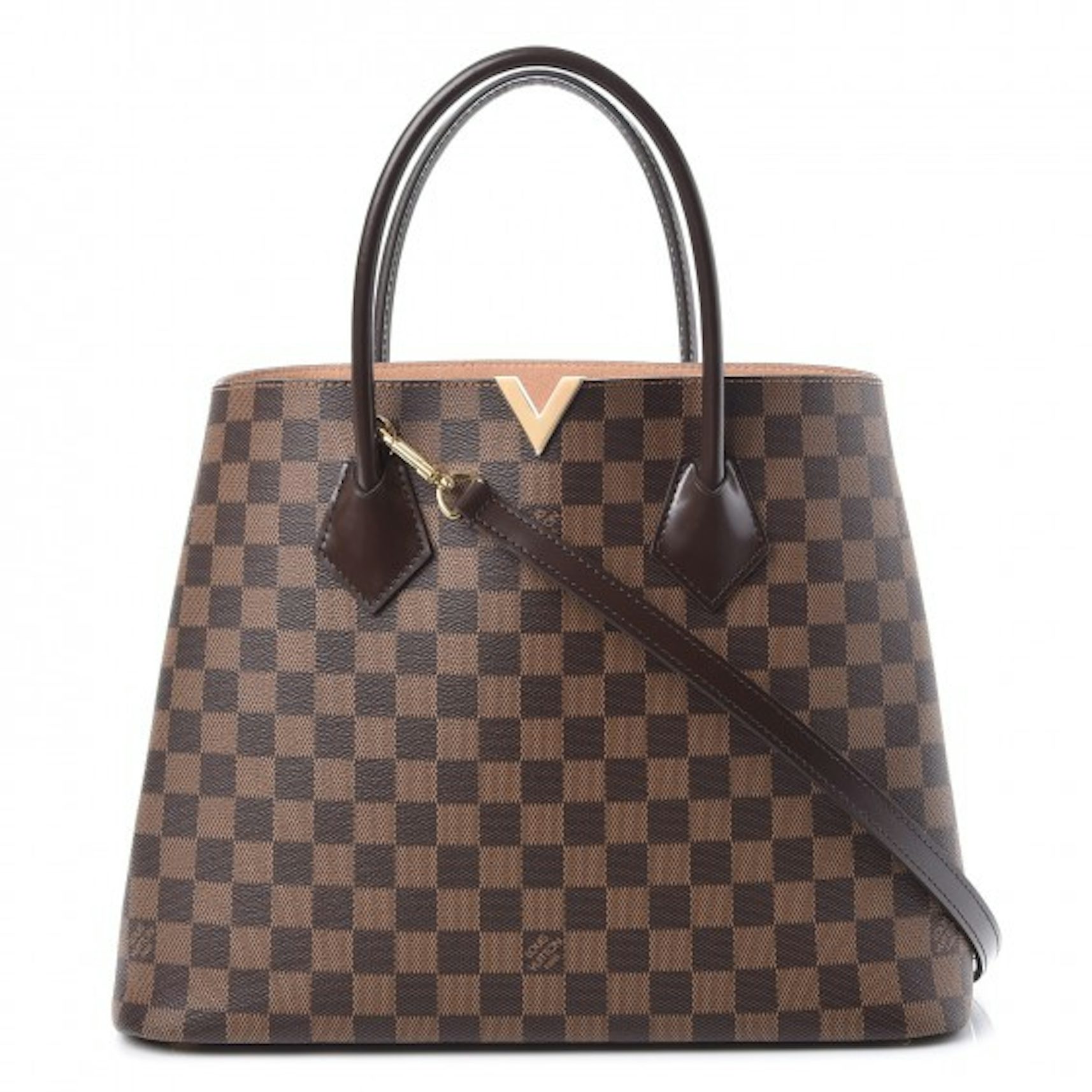 Louis Vuitton Damier Ebene Kensington Tote - Brown Totes, Handbags -  LOU825895