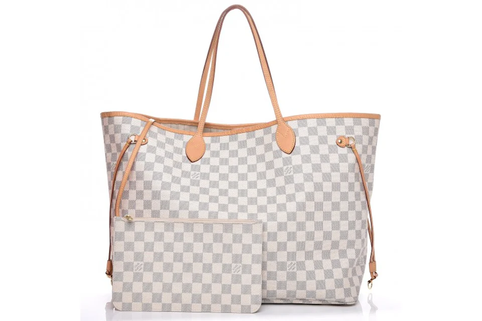 Louis vuitton damier azur neo neverfull mm Clearance