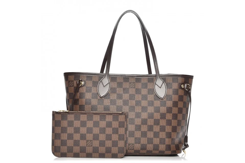 Louis vuitton damier ebene neverfull pm Clearance