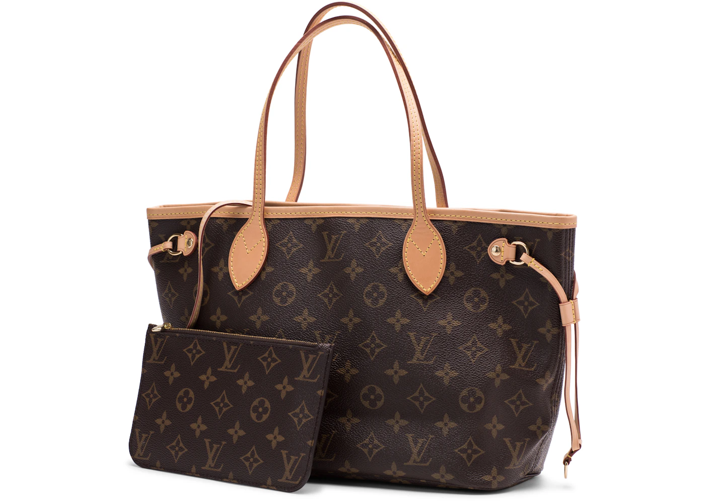 Louis Vuitton Neo Neverfull Monogram PM Beige Lining in Coated Canvas with  Brass - US