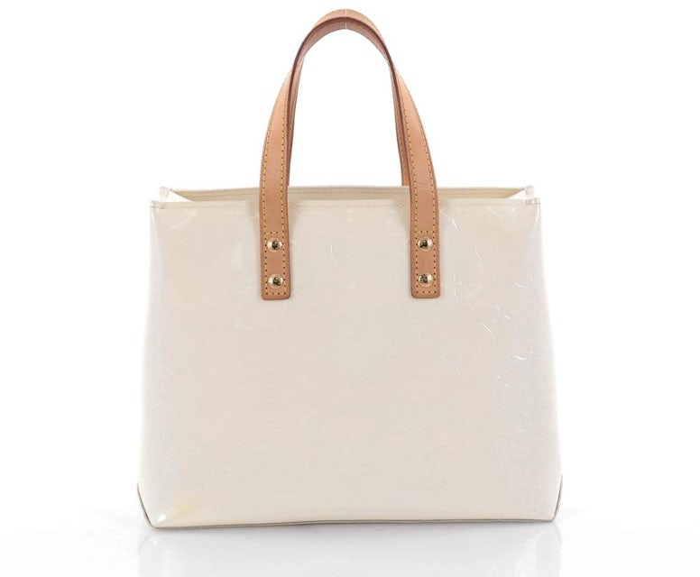 Louis Vuitton Tote East West Catalina Monogram Vernis Beige in Patent  Leather with Gold-tone - US