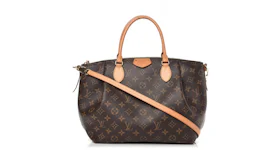Louis Vuitton Tote Turenne Monogram With Accessories MM Brown