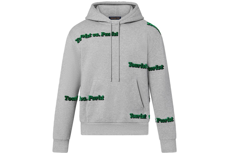 vuitton green hoodie
