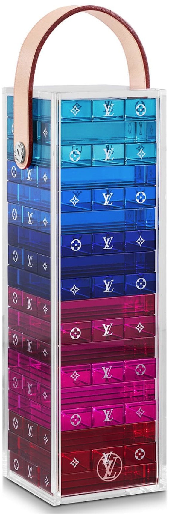 Louis Vuitton Tower Monogram Multicolor in Plexiglass with Silver