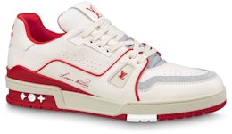 Louis Vuitton LV Trainer #54 Red White - Reservation Link - ¥50 + 10  (Deposit) + 619 (Balance) or ¥669 + 10 (Total) - General Sale Price ¥719 +  10 - Shipping In 15 - 20 Days : r/AutonomousReps