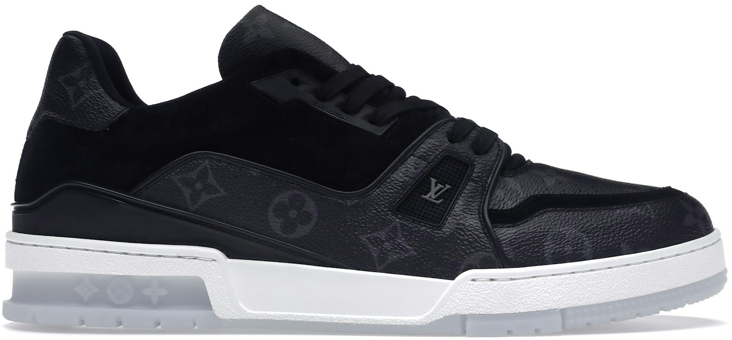 Louis Vuitton LV Trainer Sneaker BLACK. Size 08.0