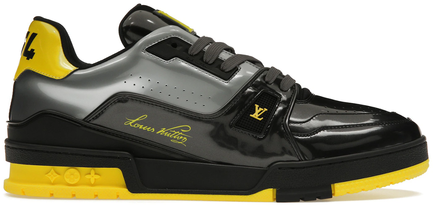 Louis Vuitton Trainer Sneaker Yellow - NOBLEMARS