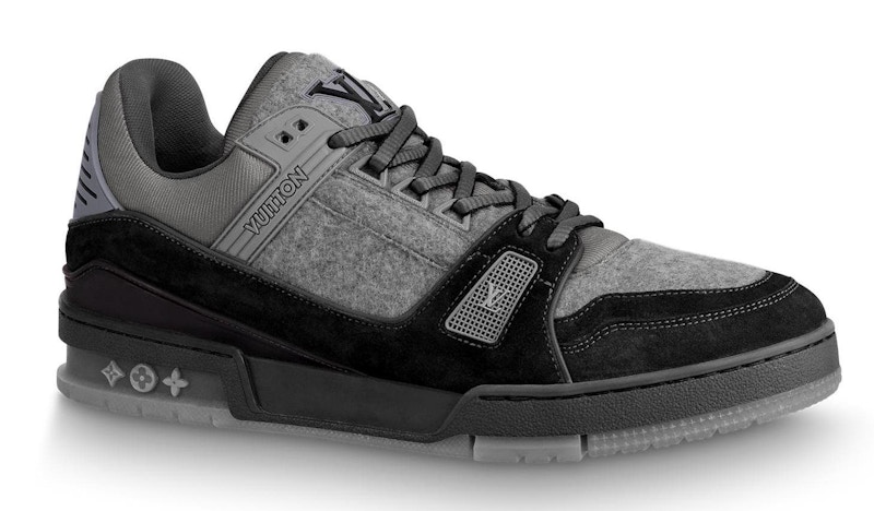 Louis Vuitton Trainer Grey Flannel Black メンズ - 1A5Q1C - JP