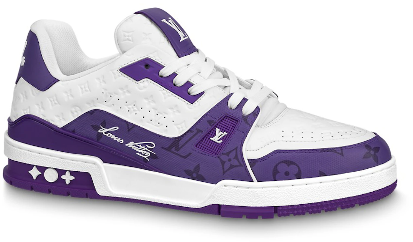 Louis Vuitton Trainer Monogram Purple, Men's Shoes