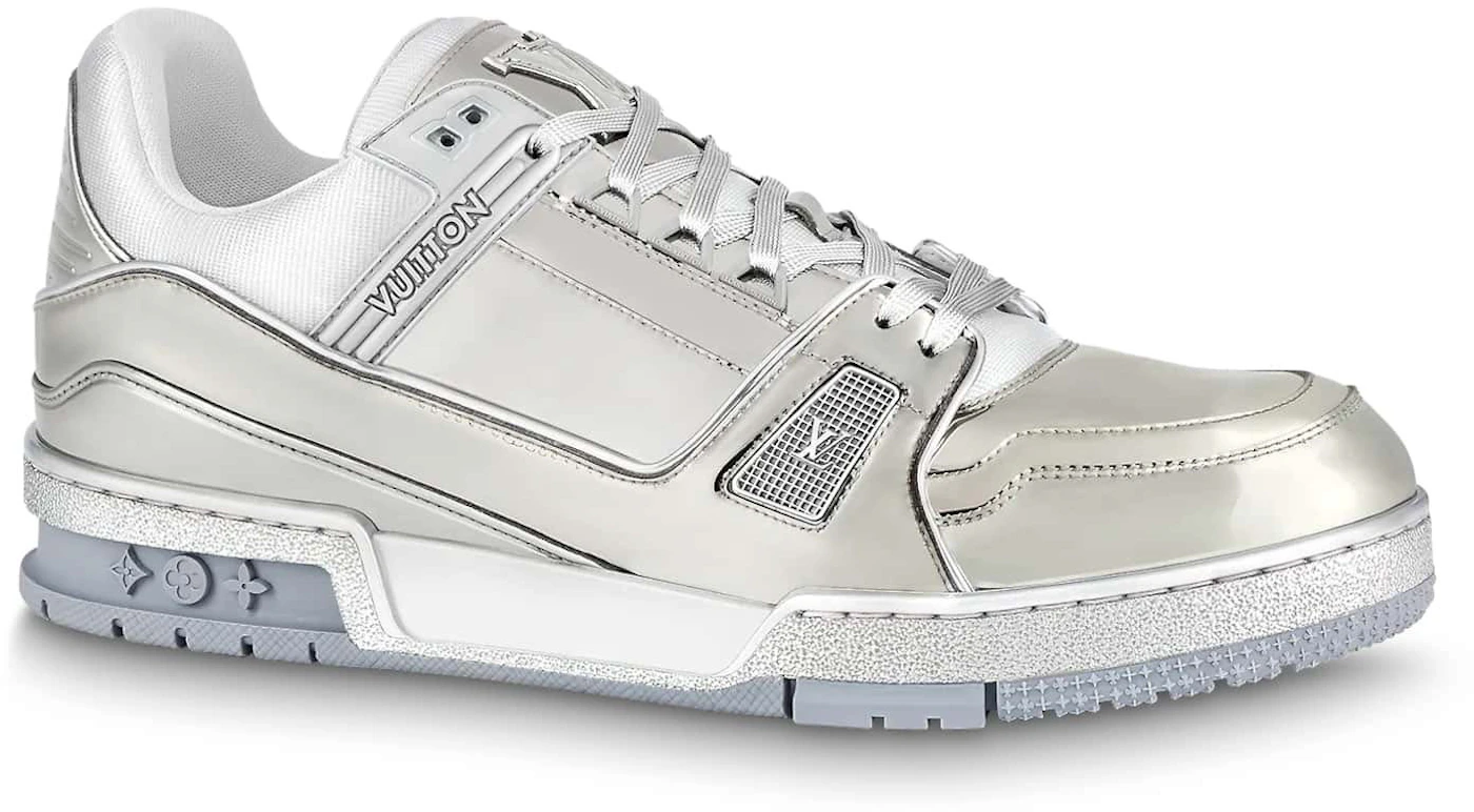 Louis Vuitton Shoes Trainers Size 43 Sliver Mens