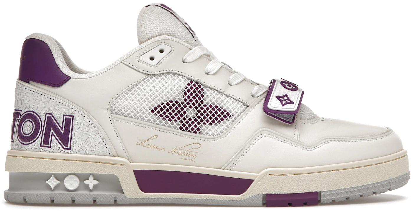 Louis Vuitton LV Trainer Metallic Purple Sneakers w/ Tags - Purple Sneakers,  Shoes - LOU708522