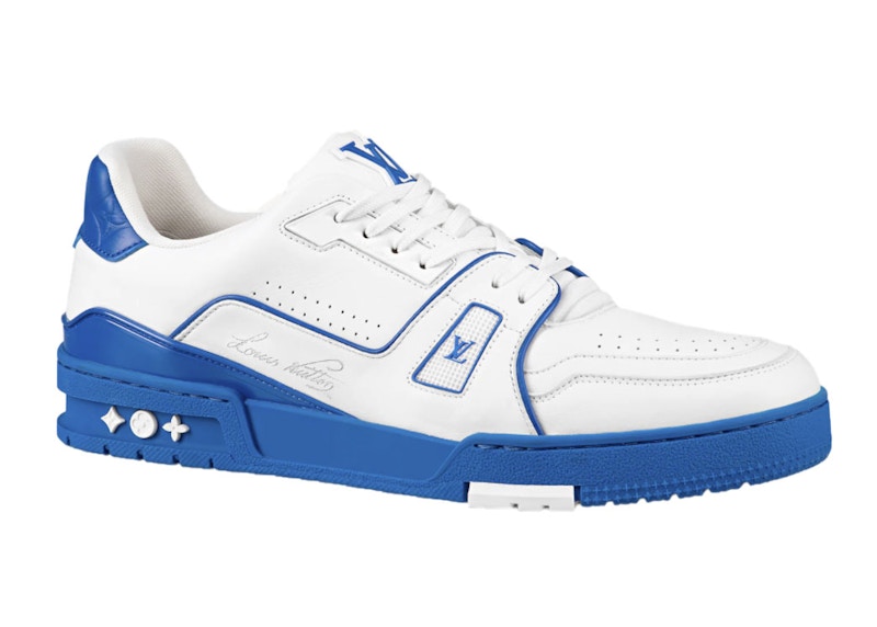 Blue louis hot sale vuitton trainers