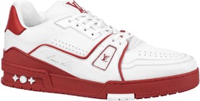 Buy Louis Vuitton LOUISVUITTON Size: 8 21SS LV Trainer Line RED 1A8PJU Low  Cut Leather Sneakers from Japan - Buy authentic Plus exclusive items from  Japan