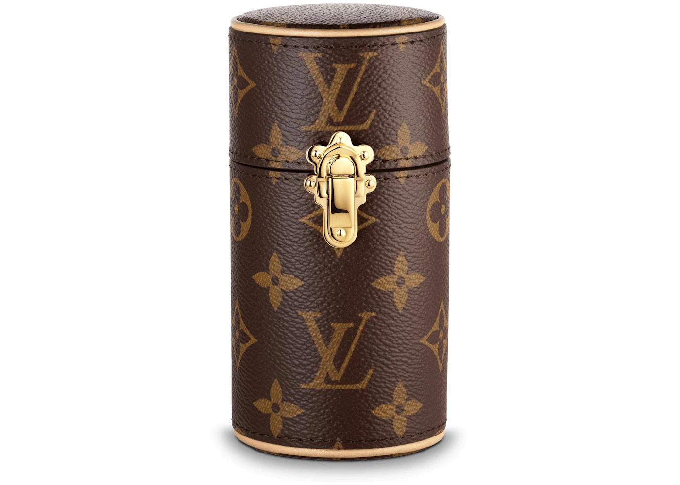 Louis Vuitton Travel Case 3 Watch Taiga Ardoise in Leather with