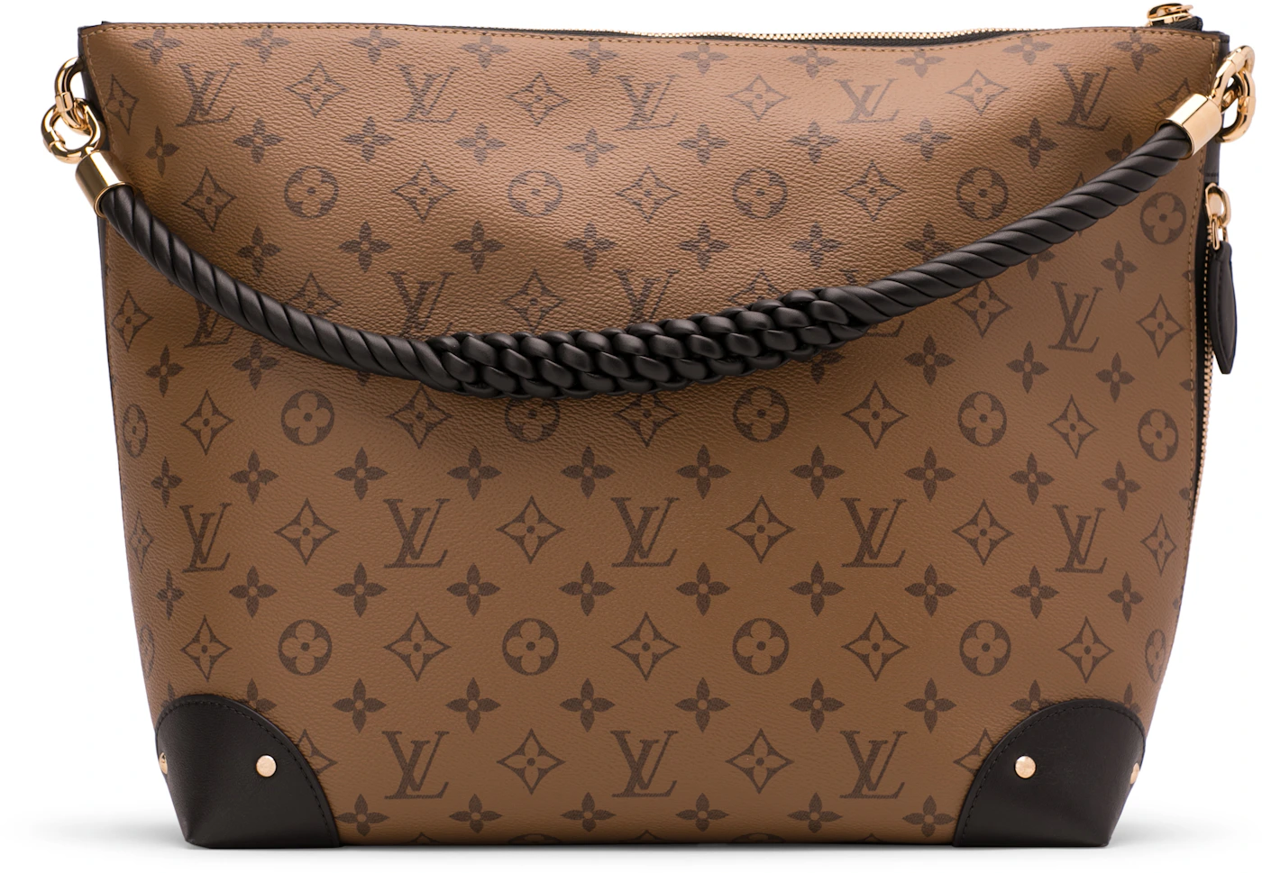 Louis Vuitton Loop Hobo Bag Monogram Reverse Canvas