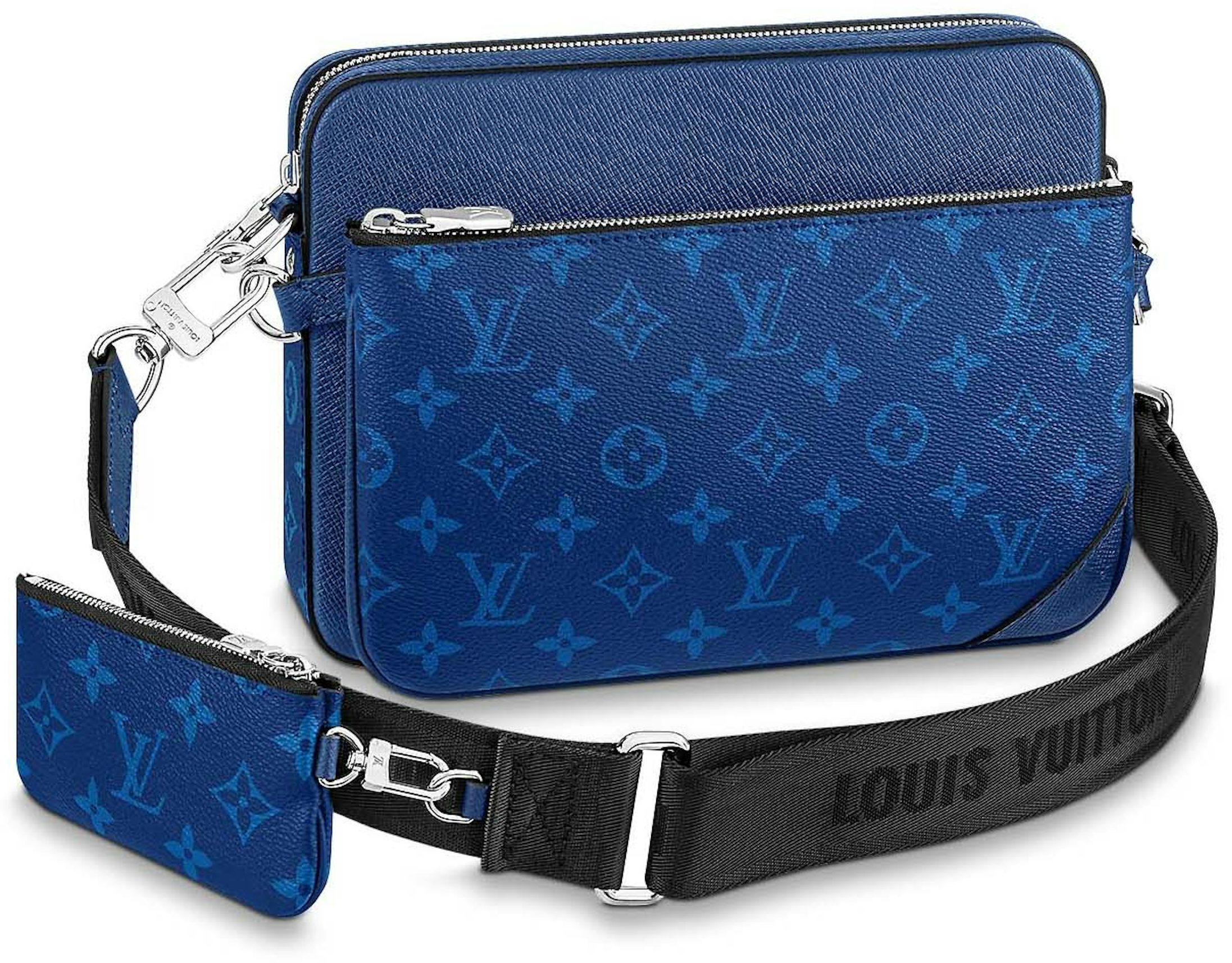 Louis Vuitton Trio Messenger Cobalt Blue