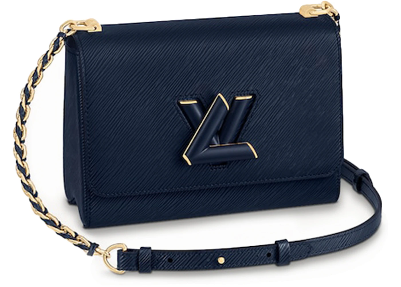 Louis Vuitton Twist MM Braided Links Epi Grained Leather Indigo in ...