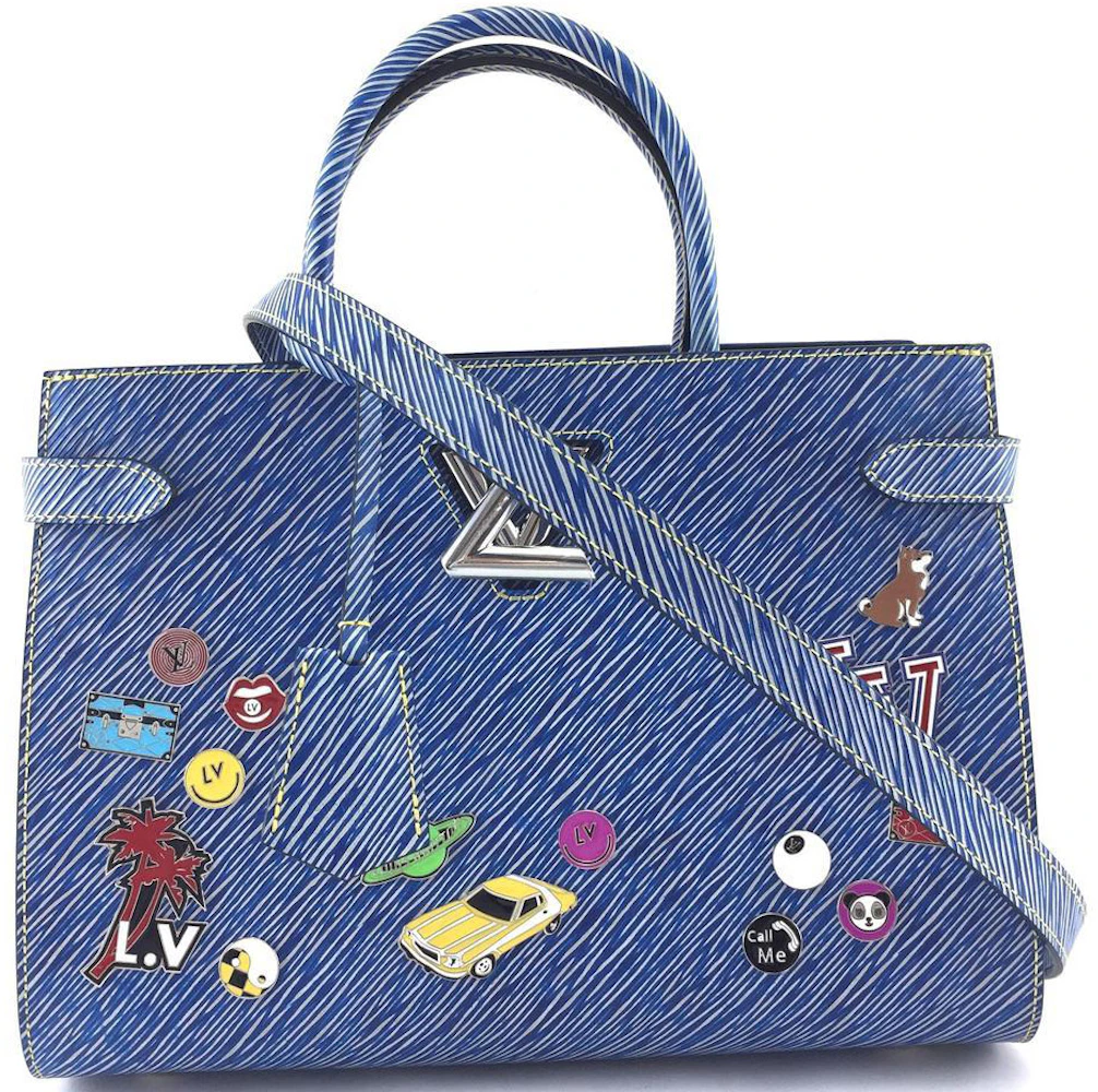 Louis Vuitton Twist Tote Epi Americana Rock and Roll Denim in Epi Leather  with Silver-tone - US