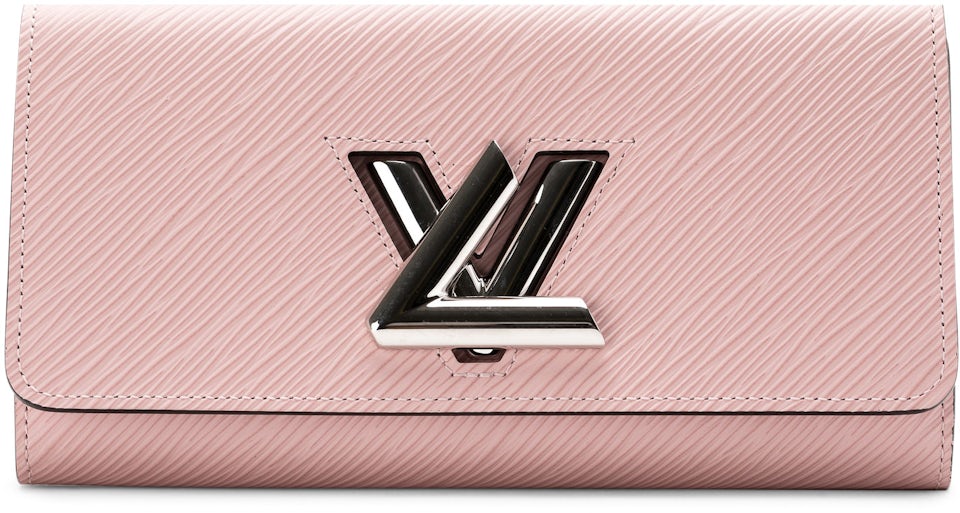 Louis Vuitton Twist Wallet Epi Rose Ballerine in Cowhide Leather with  Silver-tone - MX