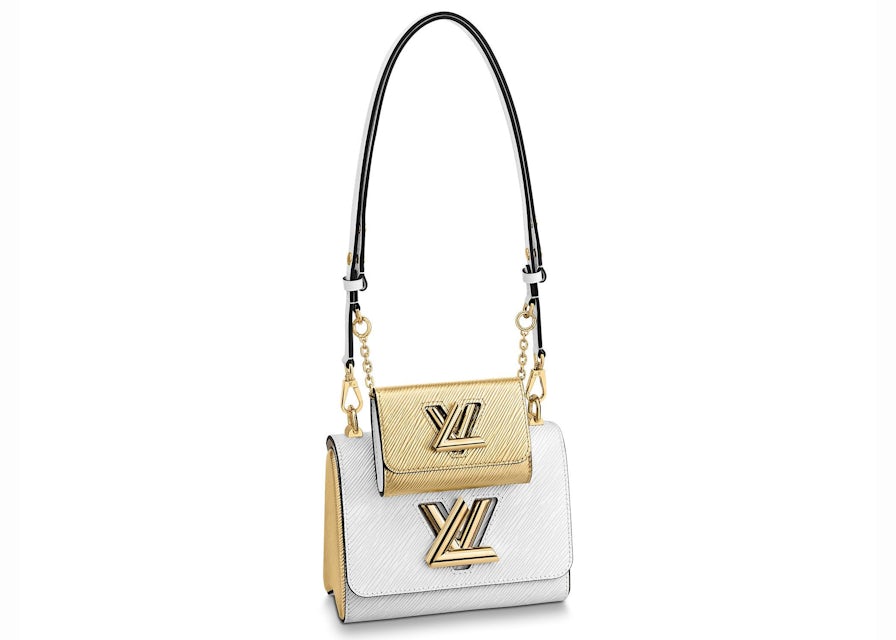 Louis Vuitton Twist and Twisty Epi MM Black/White in Cowhide Leather with  Gold-tone - US