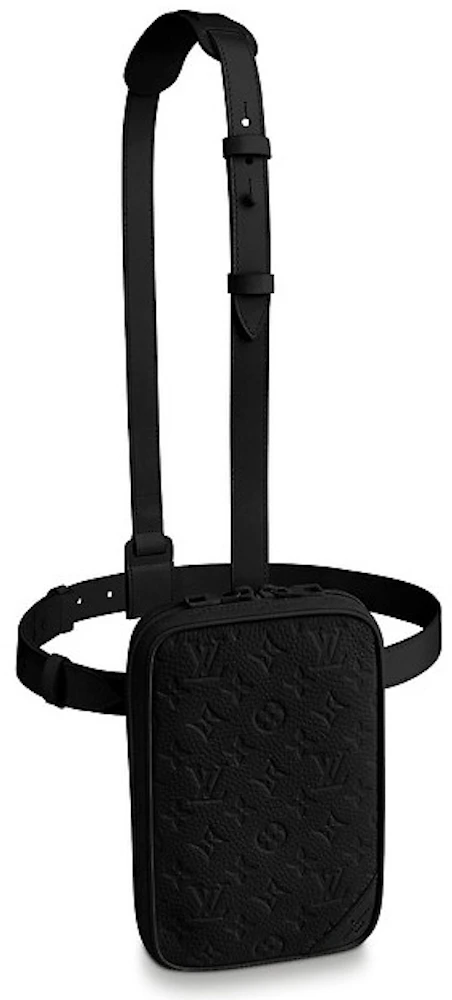 Louis Vuitton Utility Bag Black Monogram Empreinte