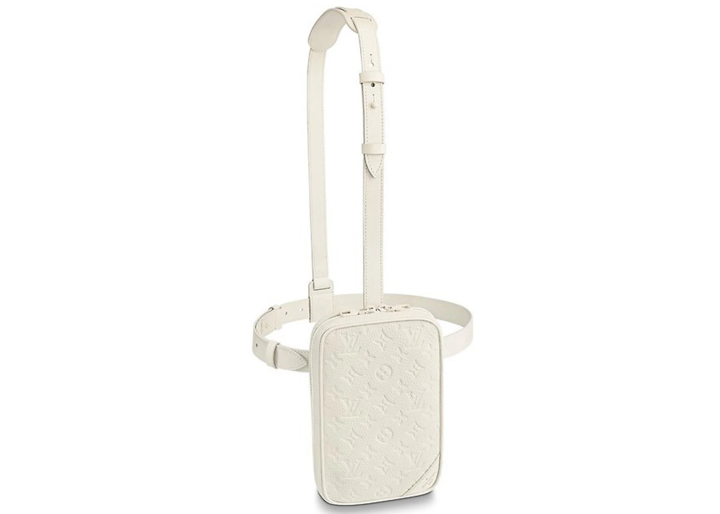 Louis Vuitton 2018 Pre-owned Utility Crossbody Bag - White