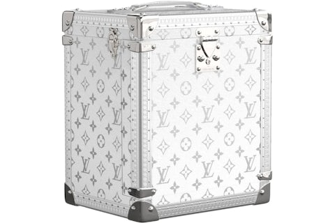 Louis Vuitton VIA Baúl del Tesoro Blanco in Canvas with Silver