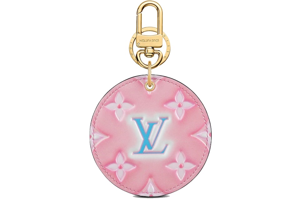 Louis Vuitton Valentines Day Illustre Bag Charm and Key Holder Rose Clair  Pink in Calfskin Leather with Gold-tone - US