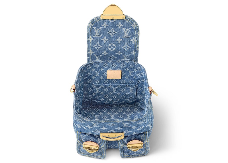 Louis Vuitton Venice Backpack Monogram Denim Blue in Cotton Denim with