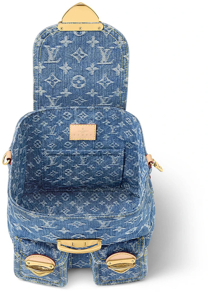 Louis Vuitton Venice Backpack Monogram Denim Blue in Cotton Denim with ...