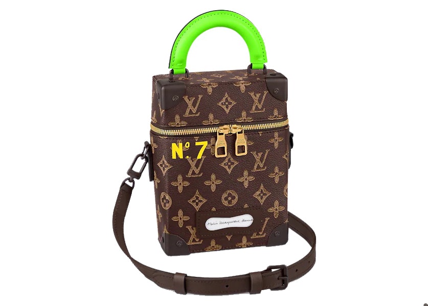 Louis Vuitton Vertical Box Trunk Monogram Brown in Coated Canvas with  Gold-tone US