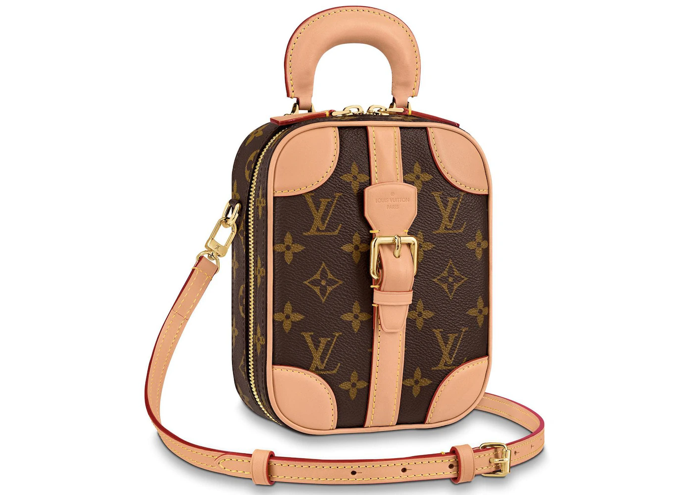 Louis Vuitton Luggage Monogram Brown Canvas/Leather with Gold-tone - US