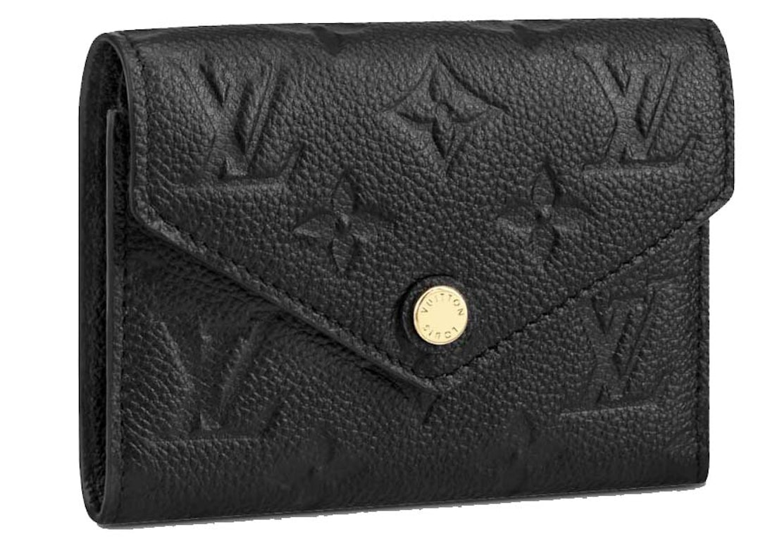Pre-owned Louis Vuitton Victorine Wallet Black