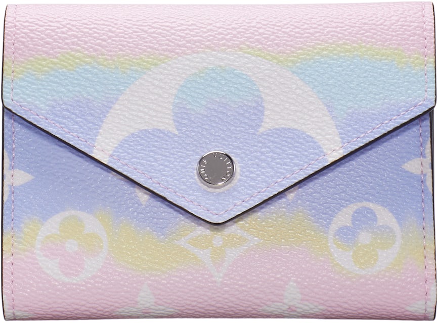 Louis Vuitton Victorine Wallet LV Escale Pastel in Coated Canvas/Cowhide  Leather with Silver-tone - US