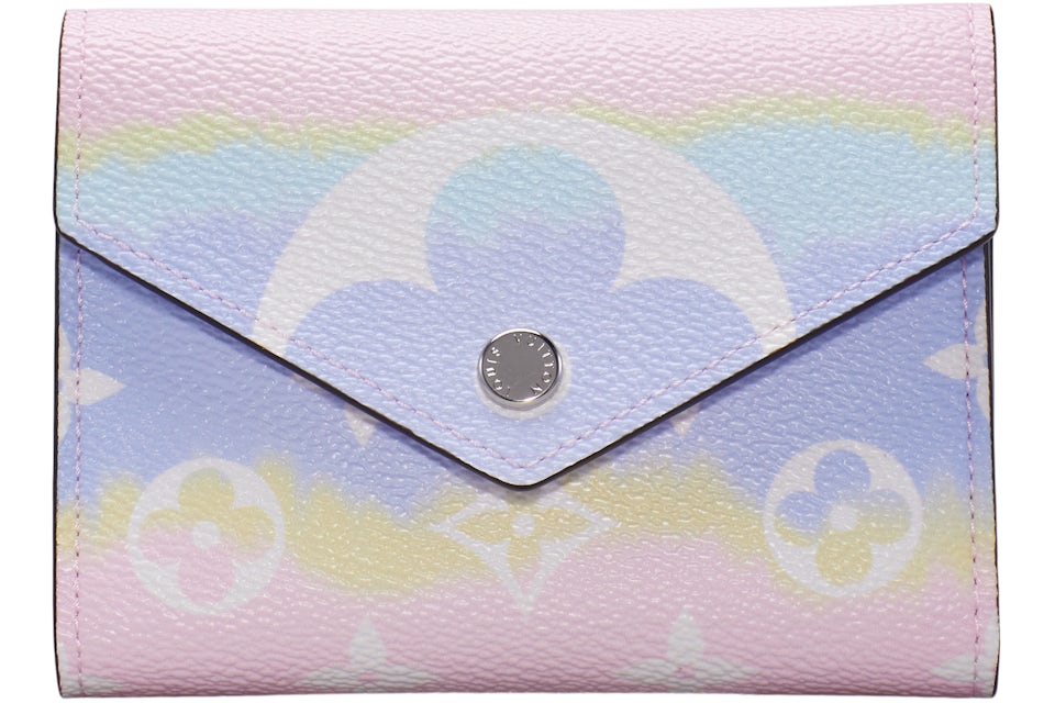 Louis Vuitton Victorine Wallet LV Escale Pastel in Coated Canvas/Cowhide  Leather with Silver-tone - US